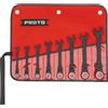Stanley Proto Industrial JSCVF-8S - Set di 8 chiavi a cricchetto, flessibili, colore: Nero