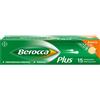 Berocca Plus Integratore Vitamine Minerali per Energia, Concentrazione, Memoria 15 Cpr Eff