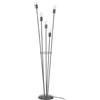 PIANTANA FIACCOLA 5LUCI ARGENTO H155