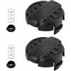 JOJOCY DWO1DT995 Testina per decespugliatore erbacce e distanziatore molla di ricambio per DCST922P1 DCST922B DCST925 DCST972X1 (distanziatore a 2 molle e 2 molle)