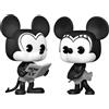 Funko Pop! 2-Pack: Disney - Plane Crazy Mickey & Minnie Mouse (Special Edition) Vinyl Figures