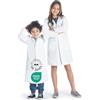 Dr. James Camice Premium Unisex Bambini, Multitasche, Vestibilità Classica, Chiusura a Scatto Nascosta, Fascia di Età 2-16 Anni (4-6 anni)