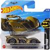 Hot Wheels - Arkham Asylum Batmobile - Batman 2/5 - HYX04 - Short Card - DC - Oro metallizzato - Mattel 2025-1:64