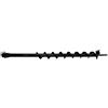 Bricoferr BFGB60 - Punta per Trapano da 6 cm, Colore: Nero