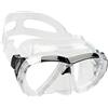 Cressi Big Eyes Scuba Snorkeling Dive Mask Vista Largo: Italiano di qualità dal 1946, Transparent/Black