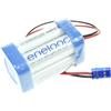 Panasonic Pacchetto batterie Panasonic 4 AA (Mignon), cavo, connettori NiMH eneloop, cubo F2x2 Graupner 4,8 V 1900 mAh (124007)
