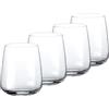 Bormioli Rocco Planeo 180802GRB021990 - Set di 4 bicchieri per acqua, trasparenti