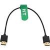 HangTon Cavo HDMI 4K 120p 8K 30p per ATOMOS Ninja V Blackmagic Monitor Sony Canon R5 Nikon fotocamera tipo A HDMI 2.1 30 cm