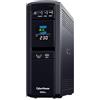 CyberPower CP1600EPFCLCD Line-Interactive UPS 1600VA/1000W Onda sinusoidale pura, AVR, LCD, USB (HID), DB9, RJ45 Lan Protection, 6x Schuko, porta per comunicazione di rete, caricatore USB A+C