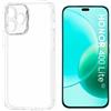 N NEWTOP Custodia Compatibile con HONOR 400 LITE 5G, Morbido TPU CLEAR Silicone Anti Urto Graffio Trasparente Slim Sottile Flessibile Case Posteriore Proteggi Vetro Display (Solo Cover)