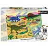 Ravensburger Nathan- Puzzle 60 pièces-Les dinosaures du Crétacé Bambini, Colore, 400555686571