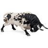 DQB DeQUBE - Bravo Berrendo Embistendo, Statuetta di Toro, Multicolore, 17 x 8 x 4,2 (DeQUBE Trading S.L. 1)