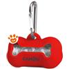 Camon Dog Dispenser Sacchetti Igienici in Silicone Rosso - Confezione Da 1 Pezzo