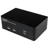 StarTech.com Switch KVM USB doppio DisplayPort 2 porte con audio e hub USB 2.0
