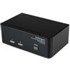 StarTech.com Switch KVM Dual DVI USB 2 porte con audio e hub USB 2.0