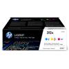HP 312A CF440AM, Multipack da 3 Cartucce Toner Originali da 2700 Pagine, Compati