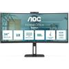 AOC CU34V5CW MONITOR CURVO 34" VA 100HZ WQHD 1MS FREESYNC MULTIMEDIALE WEBCAM US
