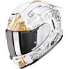 SCORPION Casco EXO-1500 AIR APUS Bianco Oro SCORPION