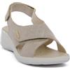 Sandali Con Zeppa Donna Enval Soft D.Charlotte – Pelle Nera – Tacco Comodo E Slip On – EU 40