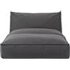 Blomus Bett STAY coal, Kunstfaser, Kunststoff, Stahl pulverbeschichtet, Dark Grey, 62007