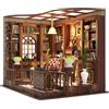 Aolso Book Nook Kit, DIY Kit di Casa Miniature, Creativo per Realizzare Case delle, Regalo di Compleanno e Adulti-Book