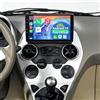 Asudaro Autoradio 2 DIN Android 14 per Ford Ka 2008-2014, Schermo Touch 9 Pollici 4+64G, CarPlay e Android Auto Wireless, Bluetooth GPS FM/RDS WiFi, Navigazione Auto con SWC DSP