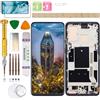 Gadget Troops Kit di ricambio per display LCD per OnePlus 9 LE2113 (senza impronte digitali) (nero)