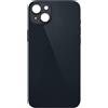 ELLENNE SCOCCA POSTERIORE PER IPHONE 14 PLUS COVER VETRO NERO BLACK
