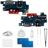 ExtKry Connettore di Ricarica Sostituzione per Samsung Galaxy A30s Caricatore Port di Ricarica Porta Caricabatterie Microfono Jack Audio + Kit di Riparazione