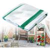 JonesHouseDeco Copertura di Ricambio Impermeabile in PVC Trasparente per Serra a 5 Livelli - per Piante da Giardino All'aperto 70x50x193cm (Solo Copertura)