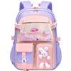Amythe Zainetto per bambina, Zaino Scuola per Ragazze delle Elementari con Cintura Pettorale, Zaino Casual Leggero e Carino per Bambini 8 a 12 anni, Ideale per Scuola e Viaggi, Viola