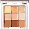 WishesMar Palette Correttori 9 Colori Concealer Crema Camouflage Make Up Trucco Palette Adatto per Uso Professionale e Quotidiano