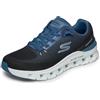 Skechers Uomo Glide-Step PRO Waverra Basket, Blu/Nero, 44 EU