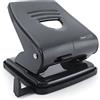 Rapesco PF827AB1 Perforatrice a 2 Fori 827, Capacità 30 Fogli, Nero
