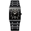 JewelryWe Orologio da Polso da Uomo con Calendario: Orologio Impermeabile Numero Romano Lancette Luminose Cinturino in Acciaio Inossidabile Idee Regalo per lui