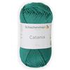 Hiveroots 1 matassa/confezione Schachenmayr (SMC) Catania Originals Filato, ogni gomitolo 50 g / 125 m / 100% cotone mercerizzato per maglieria e uncinetto, peso sportivo, 430 - verde smeraldo