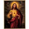 DRW Quadro Sacro Cuore di Gesù con cornice 32x3x42 cm