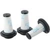 Drhomeam Filtro di ricambio lavabile e riutilizzabile, confezione da 1 o 3 pezzi per scopa elettrica ZR009010 per X-FORCE FLEX 9.60 X-NANO Essential (confezione da 3)