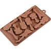 WishesMar Stampo Silicone per Cioccolato Forma di Vari Musica Chitarra - 10 Cavità Anti-aderente Riutilizzabile Stampi in Silicone per Caramelle Cioccolatini Praline Decorazione di Torte