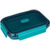 Lurch Contenitore salvafreschezza in silicone pieghevole up & down 1200 ml petrolio