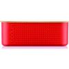 Bodum 11740-04 Bistro - Contenitore per il pane piccolo, in bambù, 19 x 29 x 11 cm, colore: Rosso