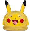 Pokémon Happy Pikachu Unisex Cappello Giallo One Size 80% Poliestere, 20% Cotone