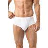 Mey Slip da uomo sportivi con apertura Noblesse di Mey, colore bianco, taglie: 5 - 8 size 7 bianco