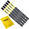 SabreCut 5 x SabreCut SCRH589_5 Set di punte per cacciavite a impatto magnetico H5 da 89 mm, a estremità singola, per impieghi gravosi, compatibili con Dewalt Milwaukee Bosch Makita e altri