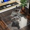 COSYLAND Tappeto trasparente salva parquet in PVC, Tappeto sedia ufficio antiscivolo, facile da pulire, compatibile con tutti i pavimenti tranne moquette - 120 x 150 cm aggiornamento