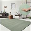 Mias Teppiche Tappeti Mia's Olivia Tappeto per soggiorno/camera da letto - lavabile - 80x150 cm, Verde scuro