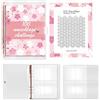 HAIYUU 100 Envelope Saving Challenge, HAIYUU A5 Agenda Risparmio Soldi con Buste Porta Soldi e Tracker Della Sfida, Budget Planner Money Binder Budget Binder per Risparmia il Denaro Challenge