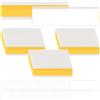 UMCHU 50 pezzi Porta Etichette In Plastica,Etichetta Autoadesiva Striscia,porta etichetta adesivo,per organizzare scaffali, scaffalature, librerie, cassetti, uffici, supermercati, biblioteche