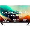 Non si applica TCL 101 cm (40 pollici) Mettalic Bezel-Less Full HD Smart TV Android LED