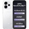 Oppo Reno 15 Pro mini 5G Glacier White 12GB RAM 256GB Storage Versione Sbloccato